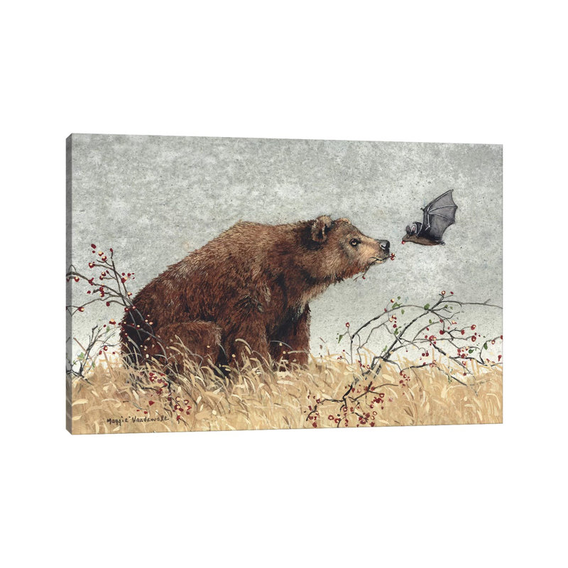 Chance Encounter 1 Piece Painting on Canvas, 30.48 cm H x 45.72 cm W, Wrapped Canvas
