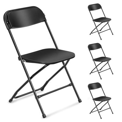 Latislaw Plastic/Resin Folding Chair Set