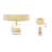 Transitional 2 Light Alabaster Stone Table Lamp
