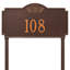 Monogram 1-Line Lawn Address Sign-2010897229-2010897234