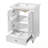 Bathroom Vanity with Ceramic Sink, Soft Closing Doors and Drawer-1358562465
