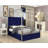 Porter Tufted Upholstered Canopy Bed-650833670-650833690