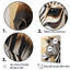 Beige et doré zèbre couleur II sur toile-14955843-14955842