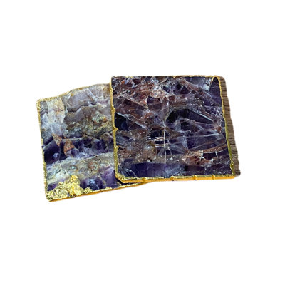 Sous-verre améthyste