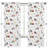 Truck Semi-Sheer Rod Pocket Curtain Panels