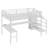 Metal Loft Bed with Desk & USB,LED lights-1742480366-1742480367