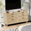 Commode 59 "en rotin avec tiroirs