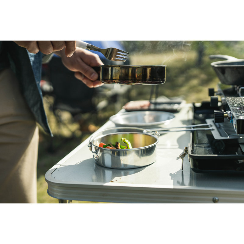 Ensemble de cuisson en aluminium robuste 1 personne Stansport