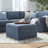 Flex 4 - Piece Upholstered Modular Sectional with Storage Ottoman-139941571-192203347