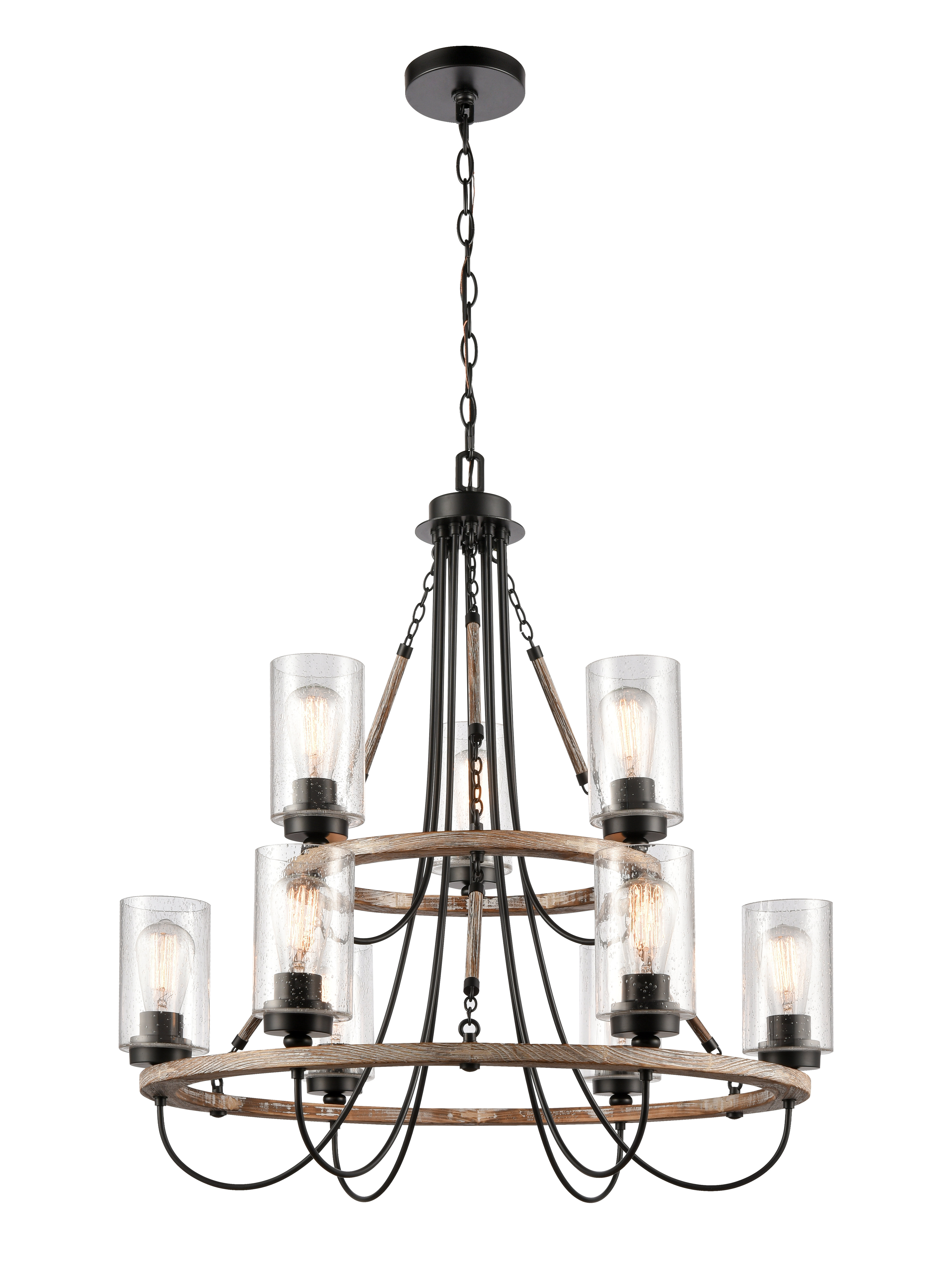 Laurel Foundry Modern Farmhouse Tallant 9 - Light Candle Style Empire ...