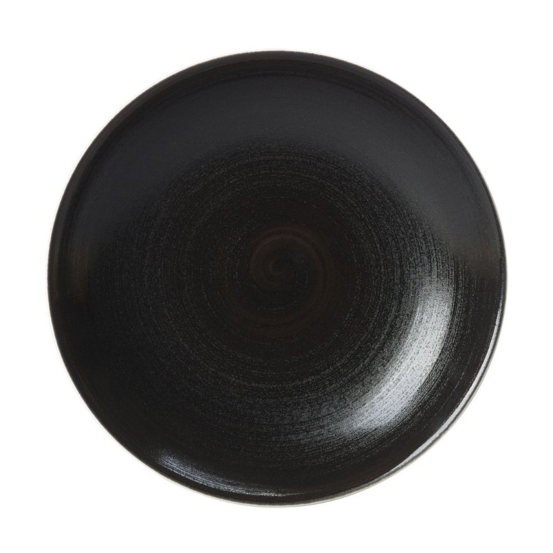 Studio Glaze Bone China Pasta Dish, Almost Midnight, 9"W