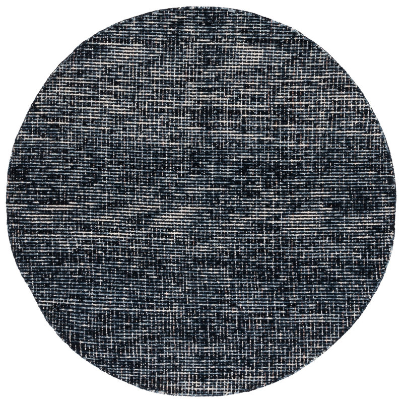 Farhat Hand Tufted Wool Rug, Round 4'