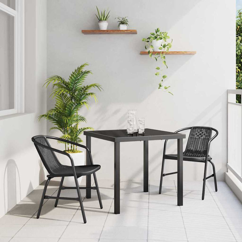 2 - Person Patio Dining Set with Square Table