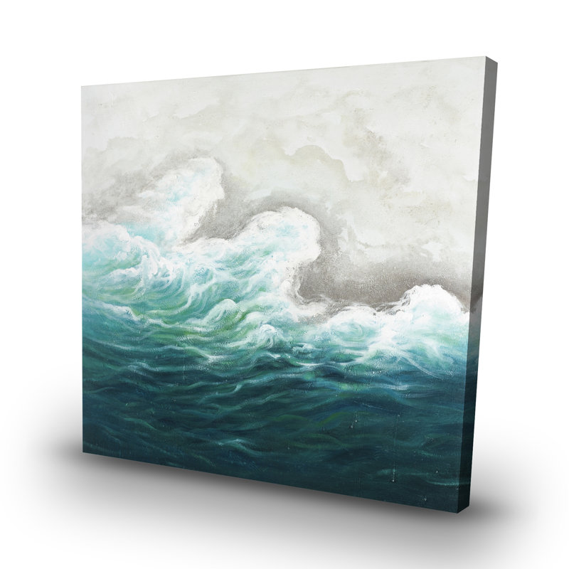 Seaside - 32"x32" art on canvas