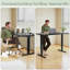 Electric Standing Desk Height Adjustable Desk Sit Stand Desk With Time Reminder Stand up Desk 2 Memory Setting Electric Desk -1206005171-1206005176