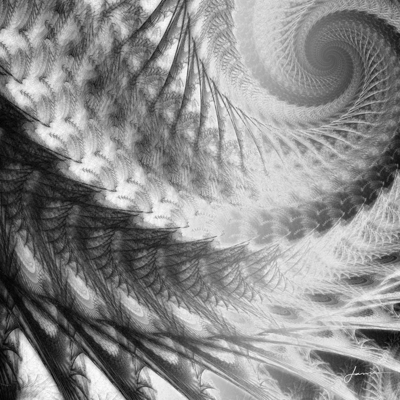 Helix II by James Burghardt - Wrapped Canvas Print, 122cm H x 122cm W