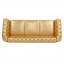 Canapé Chesterfield à accoudoirs roulés 3 places-133038774