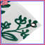 Tapisserie murale «Green Botanical Illustration» - feuilles-844359459