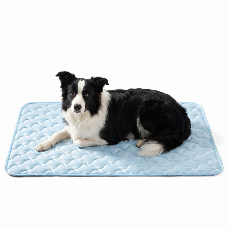 Cooling Mat for Pets, Instant Temp Drop Dog Cooling Mats, Cooling Pad for Dog- Summer Indoor Outdoor Travel Use, Snag Resistant，Machine Washable& Anti-Slip for Large Medium Small Dogs