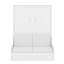 Grand lit escamotable avec coussin-758097955