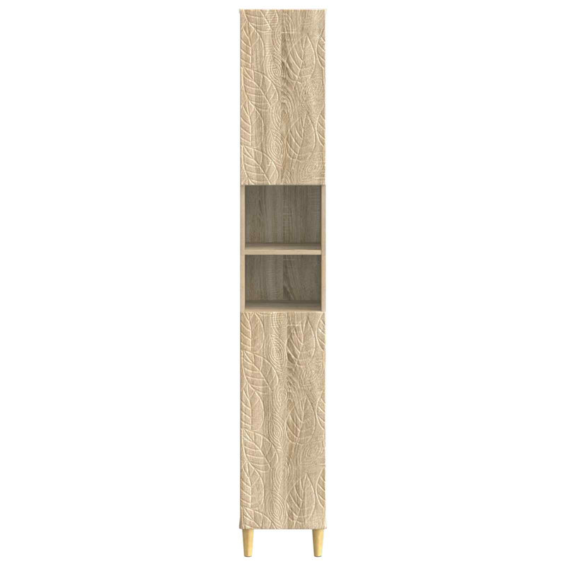 Linen Cabinet, Sonoma Oak