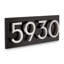 Floating Modern 6" Number Horizontal Address Plaque (4 Characters)-495630791-495621851-501817515