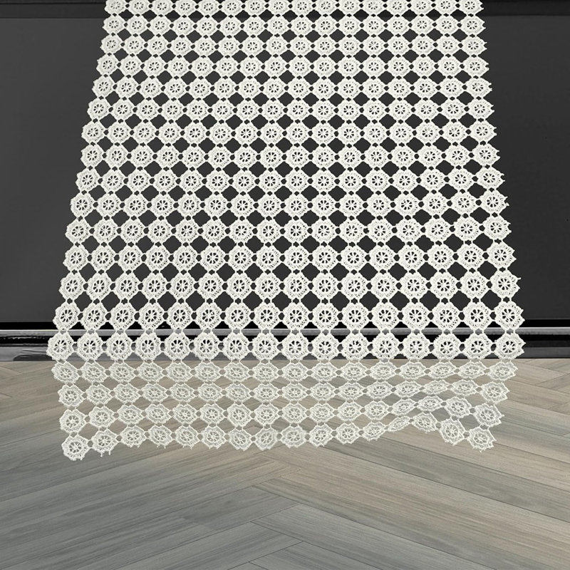 Chemin de table - écru - confort élégant, broderie, crochet de luxe, foulard de commode, intérieur / extérieur, chemin de table de cuisine / salle à manger