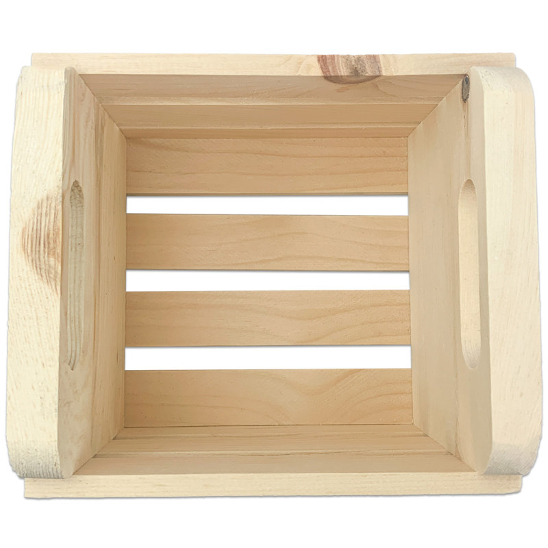 Wilson Pine Wood Crate Small