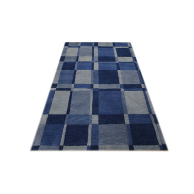 Geometric Hand Woven Area Rug