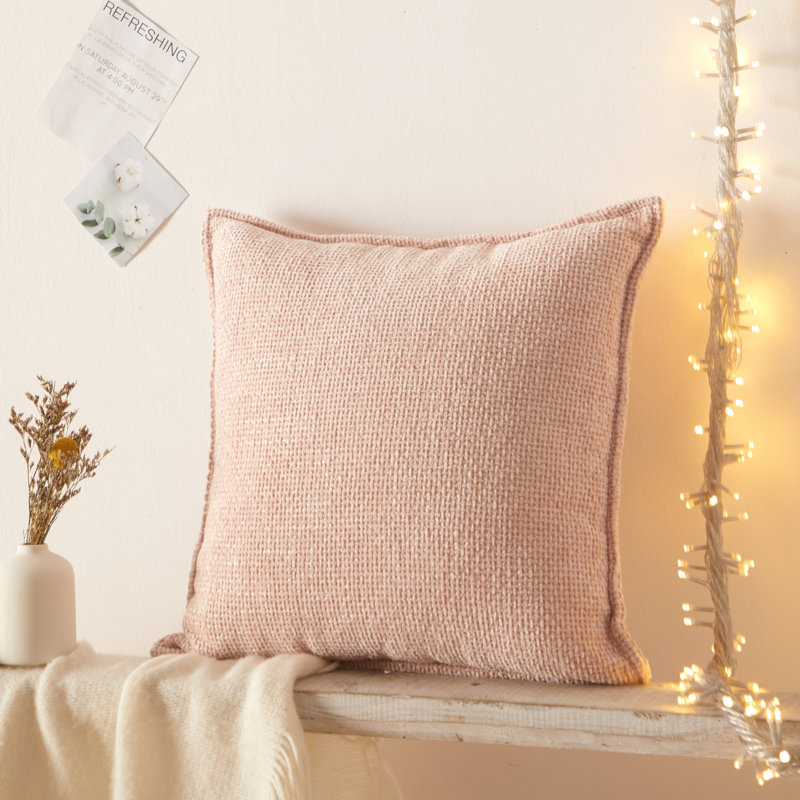 Coussin tissé texturé 18 po x 18 po Style House