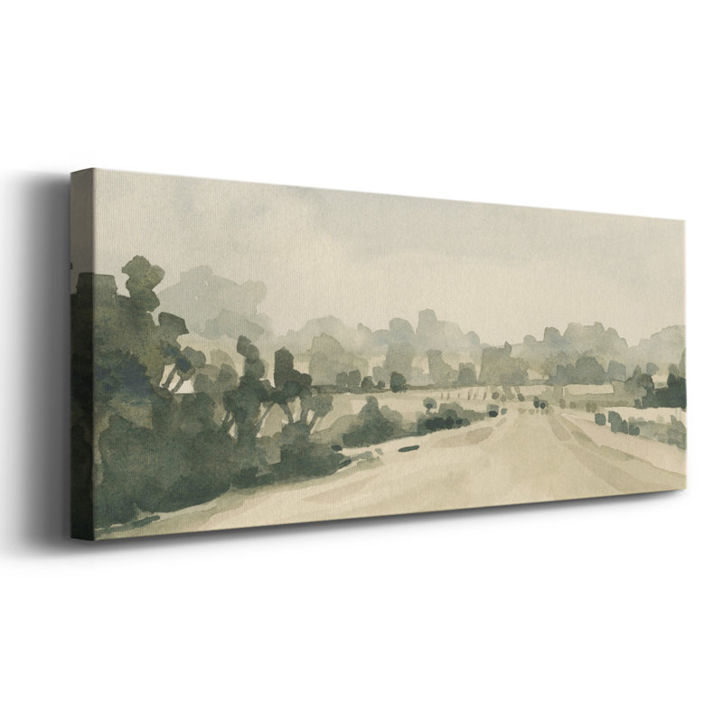 Rurales de campagne I sur toile, H 20 po x l 50 po x P 1,5 po