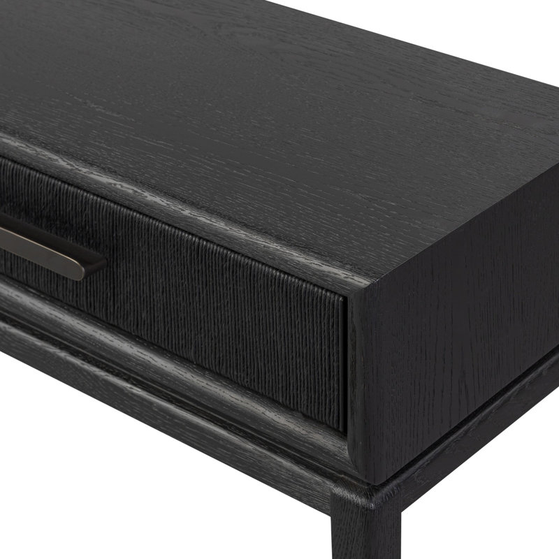 ROSENELL 78'' W Console Table, Black
