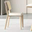 Ensemble de chaises à dossier moderne Modern Burlywood (ensemble de 2)
