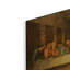 «The_Last_Supper _-_ Leonardo_Da_Vinc_COLOR CORRECTÉ» par Leonardo Da Vinci, art mural en métal doré, 24 po x 12 po-75744456
