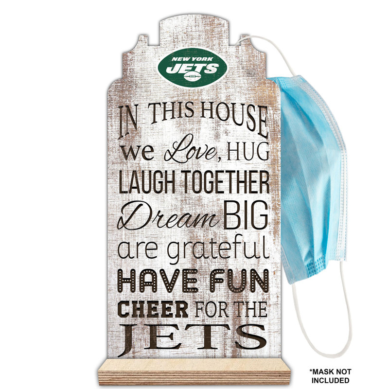 Freestanding 2 - Hook Coat Rack, New York Jets