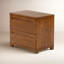 Tobiette 2 Drawer Wood Nightstand-2098273598