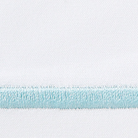 Melody 420 Thread Count 100% Cotton Sateen Flat Sheet, White, Queen Flat Sheet