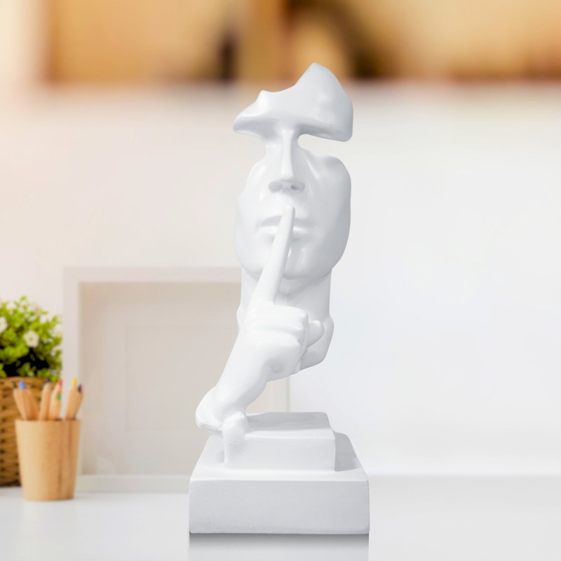 Objet de décoration Fidler, Blanc
