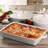 Gibson Elite 4 Piece Stoneware Gracious Dining Bakeware Set with Lid
