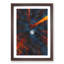Moon Through the Trees Abstract - Picture Frame Painting Print-56925052-56925051