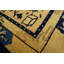 Antique Peking Small Scatter Size Wool Blue Navy, Ivory Beige Cream White Rug