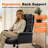 Desk Chair Comfy,Executive Office Chair,Home Office Desk Chair,Double Cushioned PU Leather Computer Chair,Ergonomic High Back Office Chair with Arms and Wheels for Home Office Bedroom-1941934502