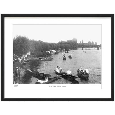 Bourne End, 1899 by Francis Frith - Single Picture Frame Print