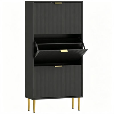 9 Pair Shoe Storage Cabinet