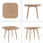 Square Dinning Table-311142930