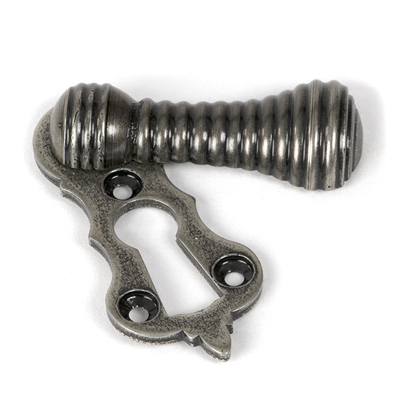 Beehive Escutcheon, Pewter Patina