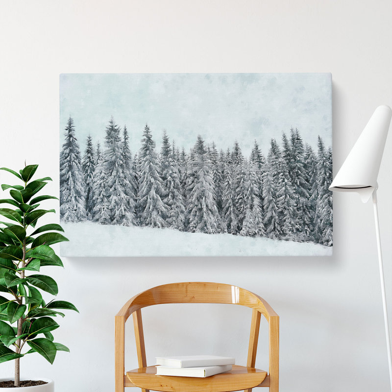 Points Of The Trees - Wrapped Canvas, 60cm H x 91cm W x 4cm D