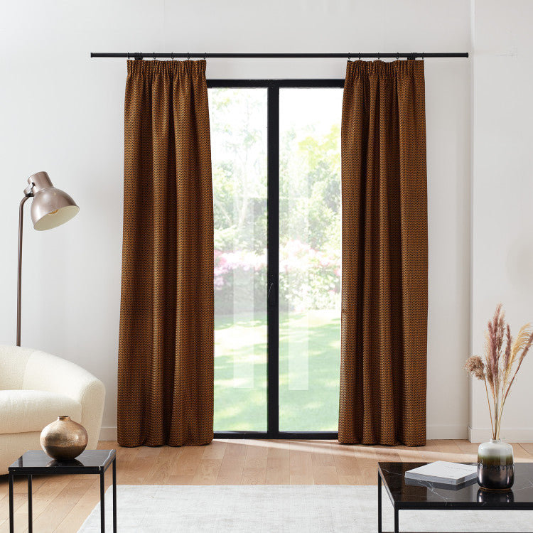 Octave Blackout Curtain Single Panel, Width 137 x Drop 280cm