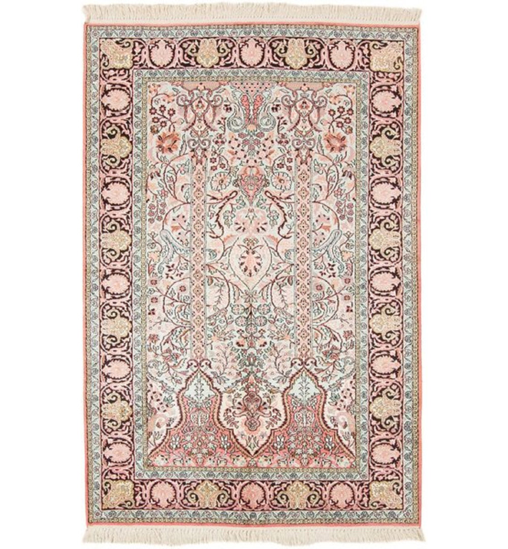 Hand Knotted Blue/Black Rug