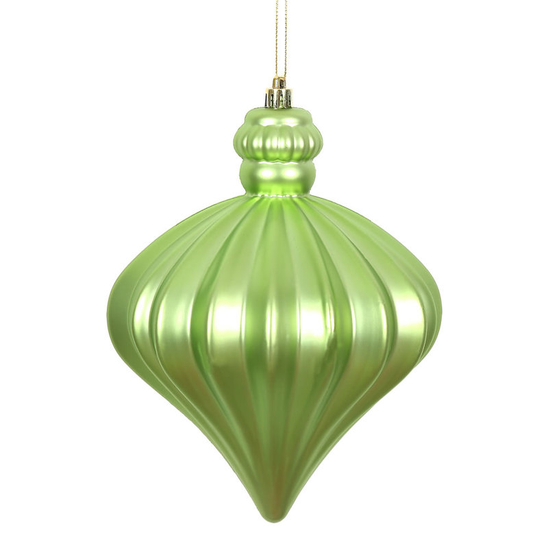 Ornement de Noël oignon 6 po, Celadon